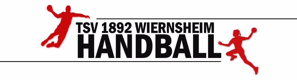Finaler Spielplan 2018/19 7 Header mit rotem Handballspieler und Text „TSV 1892 Wiernsheim Handball“ als Überschrift.