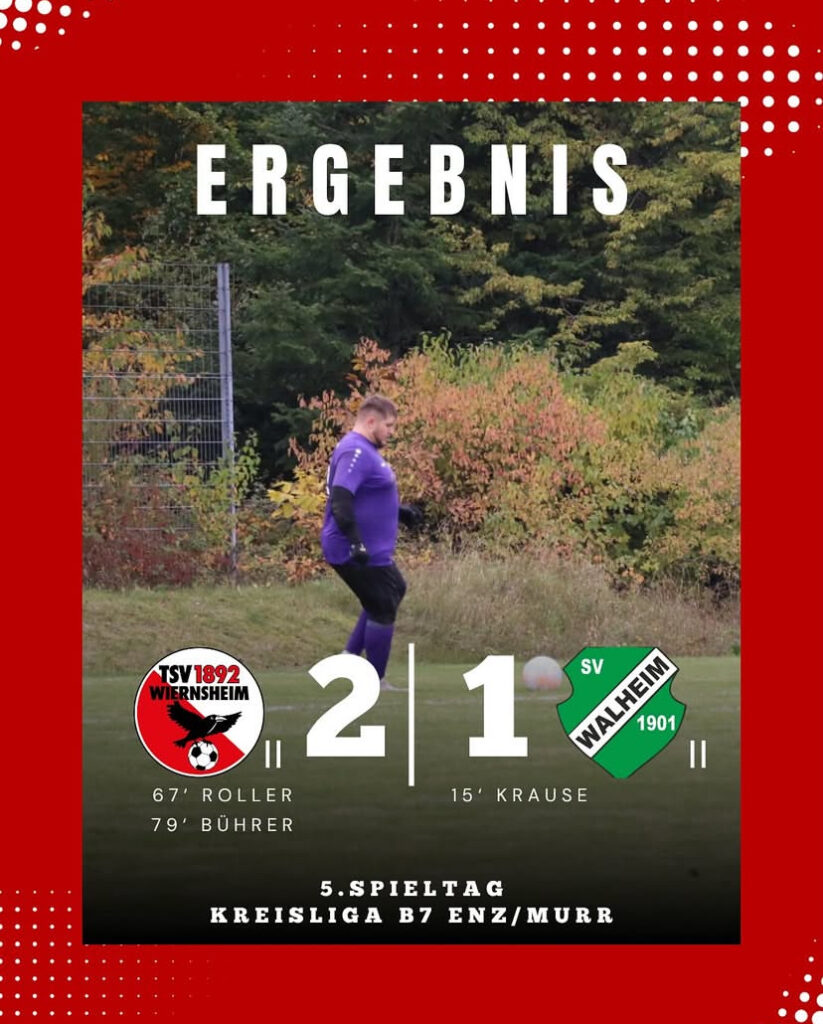 Spielbericht: TSV Wiernsheim II 2:1 SGM Gemmrigheim/Walheim II 2 IMG 5477
