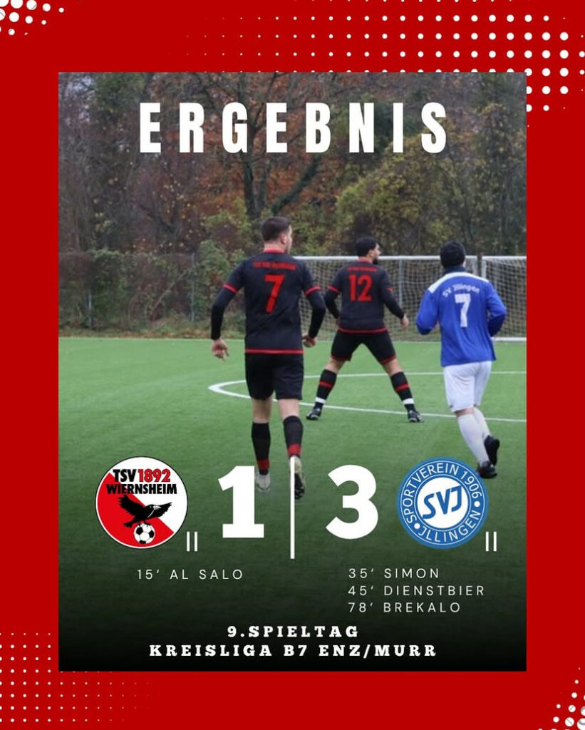 Spielbericht: TSV Wiernsheim II 1:3 SV Illingen II 10 IMG 5484